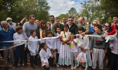 GRAL SAN MARTIN: NUEVO RIPIO EN COLONIA LOS PARAGUAYOS QUE MEJORARÁ LA CONECTIVIDAD Y LA PRODUCCIÓN