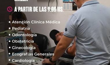VILLA ÁNGELA: ESTE LUNES 18 SE REALIZARÁ UN NUEVO OPERATIVO DE LA RED ESTRATÉGICA DE SALUD (RES)
