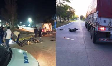 DOS GRAVES ACCIDENTES DE MOTOS EN MENOS DE DIEZ HORAS DEJARON VARIOS HERIDOS EN VILLA ÁNGELA