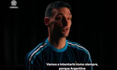 SCALONI HABLÓ SOBRE MESSI Y EVITÓ PENSAR EN SU DESPEDIDA: “QUIERO DISFRUTAR EL MOMENTO”