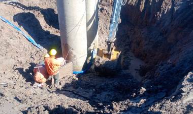 CAMPO LARGO: SAMEEP REPARÓ UNA PÉRDIDA EN EL SEGUNDO ACUEDUCTO Y NORMALIZA EL SERVICIO EN EL SUDOESTE CHAQUEÑO