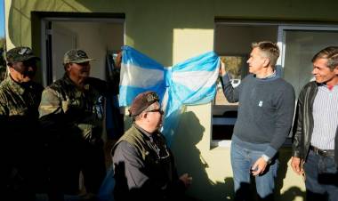 TRAS 44 AÑOS, EXCOMBATIENTES ORIGINARIOS DE MALVINAS YA TIENEN SU PRIMERA OFICINA EN COLONIA ABORIGEN