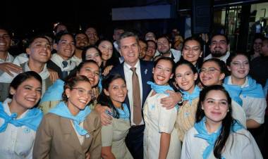 EL GUIDO MIRANDA CELEBRÓ SUS 29 AÑOS CON UNA GRAN FIESTA CULTURAL Y VIGILIA PATRIA JUNTO AL GOBERNADOR ZDERO