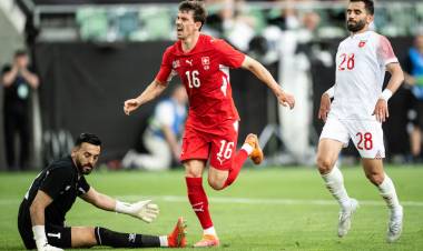 CAMINO AL MUNDIAL, SUIZA GOLEÓ A JORDANIA, UNO DE LOS RIVALES DE ARGENTINA