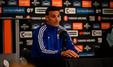 “ME PREOCUPA JUGAR EL AMISTOSO Y QUE TODOS TERMINEN BIEN”, DIJO SCALONI