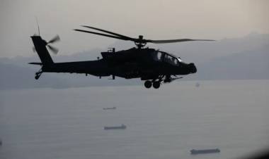 MEDIO ORIENTE: UN HELICÓPTERO MILITAR DE ESTADOS UNIDOS SE ESTRELLÓ EN LAS CERCANÍAS DEL ESTRECHO DE ORMUZ