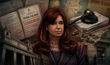 CRISTINA FERNÁNDEZ DE KIRCHNER CUMPLE UN AÑO CONDENADA POR LA CAUSA VIALIDAD