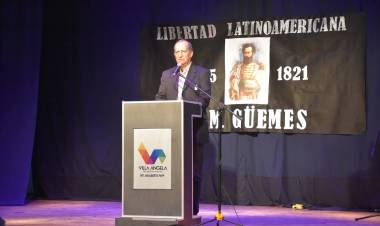 VILLA ÁNGELA CONMEMORÓ EL PASO A LA INMORTALIDAD DEL GENERAL MARTÍN MIGUEL DE GÜEMES