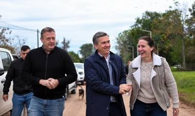 MARGARITA BELÉN: EL GOBIERNO PROVINCIAL INICIÓ NUEVAS CUADRAS DE PAVIMENTO URBANO EN LA LOCALIDAD