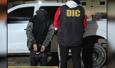 VILLA ÁNGELA: RECUPERARON UNA HERRAMIENTA ROBADA Y DETUVIERON AL PRESUNTO AUTOR