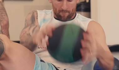 CÓMO ES EL EXIGENTE ENTRENAMIENTO DE MESSI EN PLENO MUNDIAL A LOS 39 AÑOS