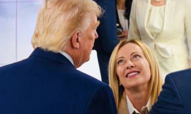 TRUMP SE BURLA DE MELONI Y PIDE UNA “PERIMETRAL"