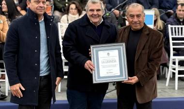 EL GOBIERNO PROVINCIAL ACOMPAÑÓ EL 82° ANIVERSARIO DE LA LEONESA Y RATIFICÓ EL TRABAJO CONJUNTO CON EL MUNICIPIO