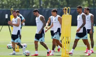 ARGENTINA SE INSTALA EN ATLANTA Y UN HERMÉTICO SCALONI NO DA INDICIOS DEL ONCE