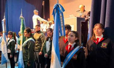VILLA ÁNGELA CONMEMORÓ EL 176°ANIVERSARIO DE LA MUERTE DEL GRAL. JOSÉ DE SAN MARTÍN 