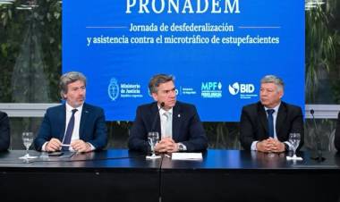 CHACO SE SUMA AL PRONADEM PARA FORTALECER EL COMBATE AL MICROTRÁFICO