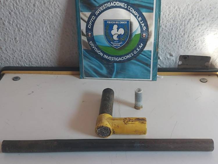 DETENIDO POR PORTACIÓN DE ARMA ILEGAL