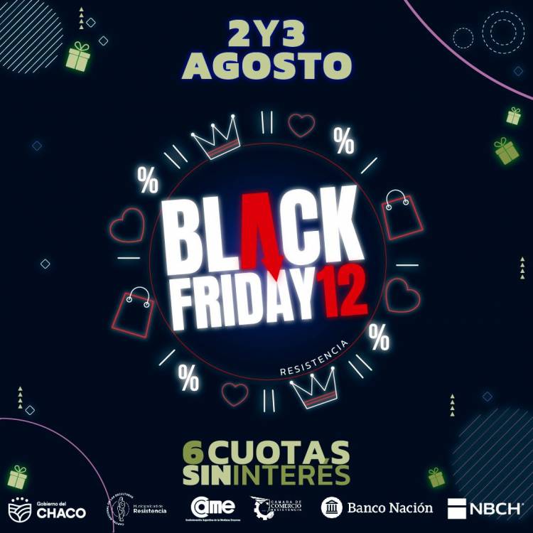 BLACK FRIDAY EN RESISTENCIA: EL GOBIERNO PROVINCIAL DESTACA EL TRABAJO CONJUNTO ENTRE LOS SECTORES PRIVADO Y PÚBLICO 