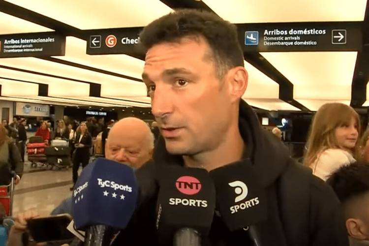 SCALONI, ENTRE EL HOMENAJE A DI MARÍA Y UN INESPERADO "SOS RE LINDO"
