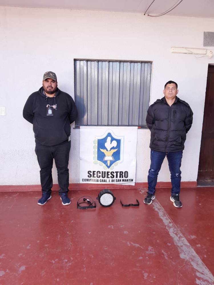 SECUESTRARON UN TAMBOR DE LUZ SUSTRAÍDO A UN CASINO
