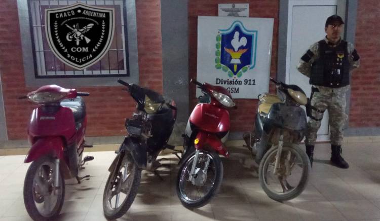 SECUESTRAN SEIS MOTOS EN OPERATIVO DE PREVENCIÓN