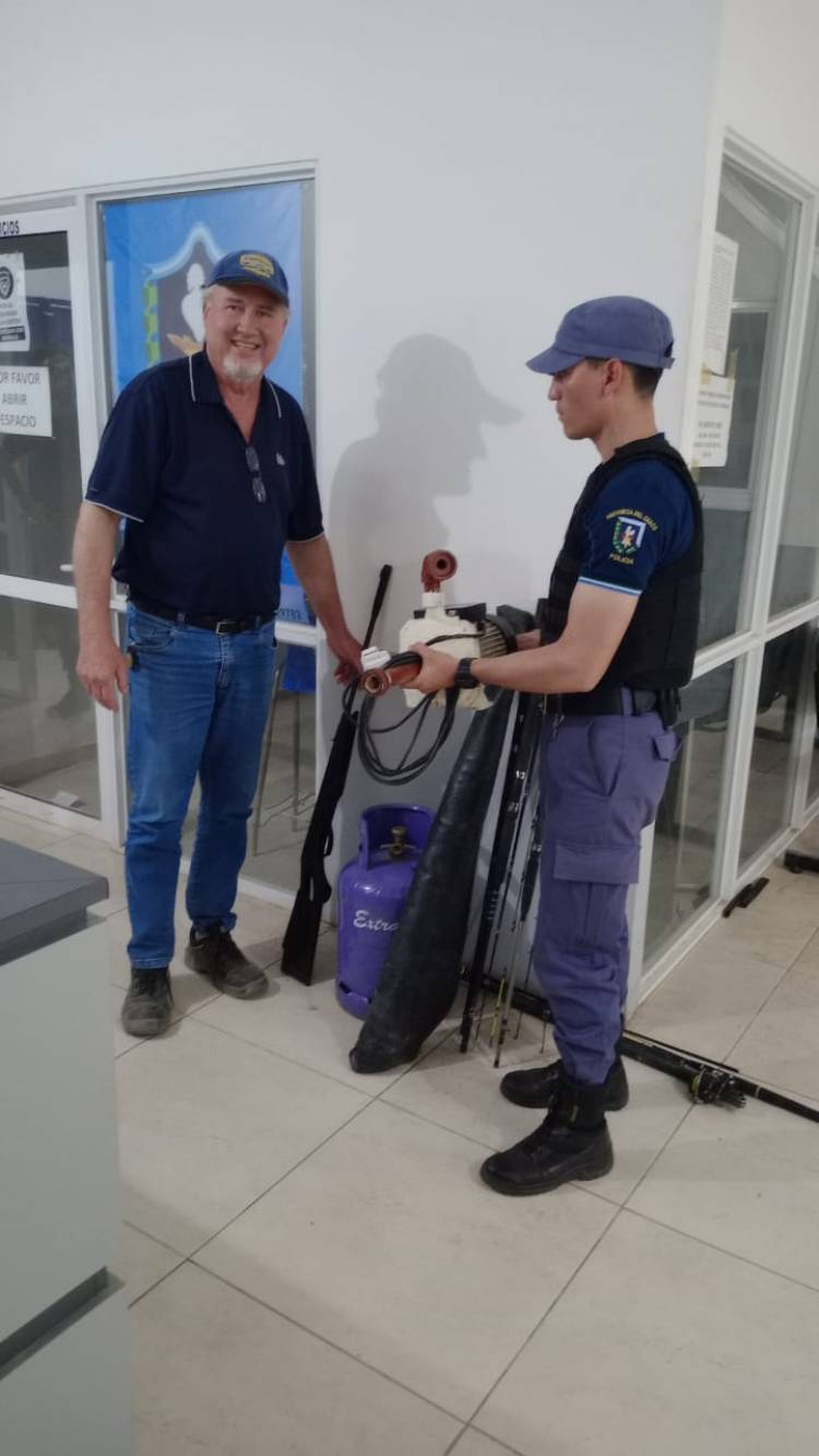 SAN BERNARDO:  LA POLICÍA RECUPERÓ VARIOS ELEMENTOS SUSTRAÍDOS DE UNA VIVIENDA