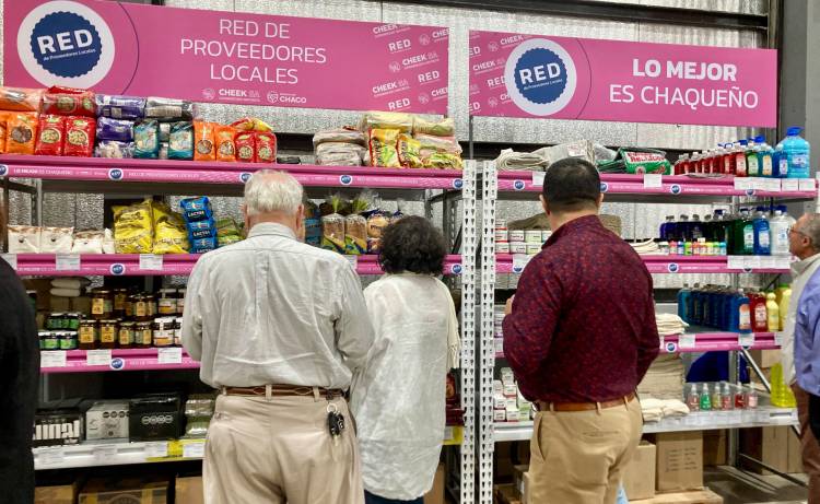 LA RED DE PROVEEDORES LOCALES DEL CHACO LLEGA A LAS GÓNDOLAS DE UN RECONOCIDO SUPERMERCADO MAYORISTA