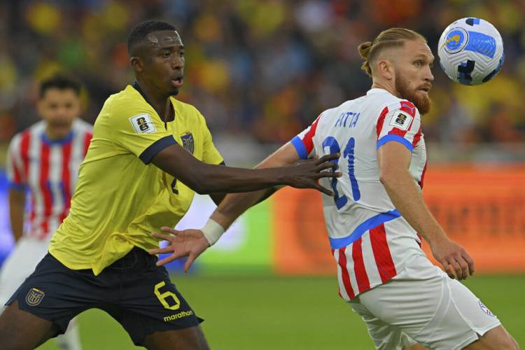 ELIMINATORIAS: ECUADOR Y PARAGUAY OFRECIERON MUY POCO Y EMPATARON EN CERO