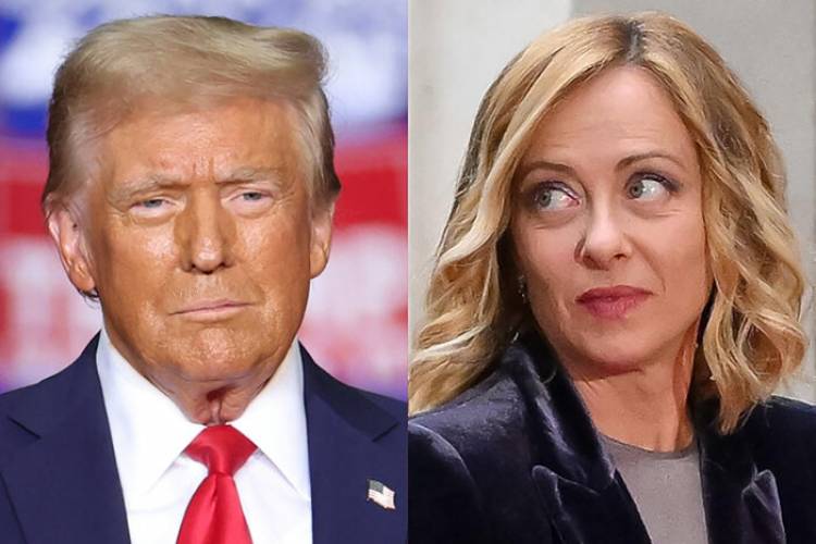 TRUMP ELOGIÓ A UNA MELONI "LLENA DE ENERGÍA"