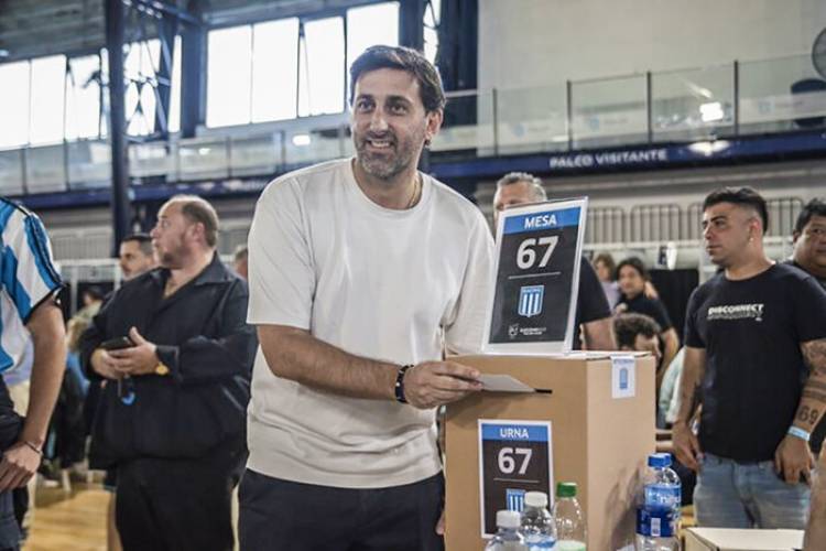 MILITO ES EL NUEVO PRESIDENTE DE RACING