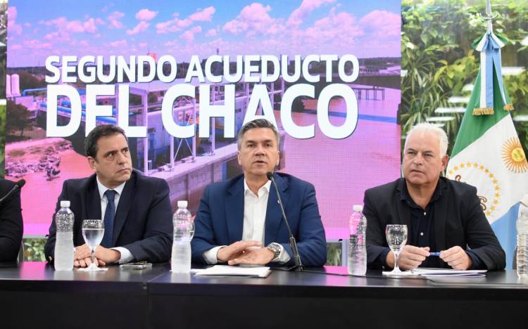 SEGUNDO ACUEDUCTO: NACIÓN Y PROVINCIA JUNTOS, PARA TERMINAR TANTOS AÑOS DE ESPERA Y PROMESAS