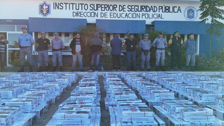 EXPUSIERON LOS SECUESTROS DEL OPERATIVO FRONTERA HÚMEDA