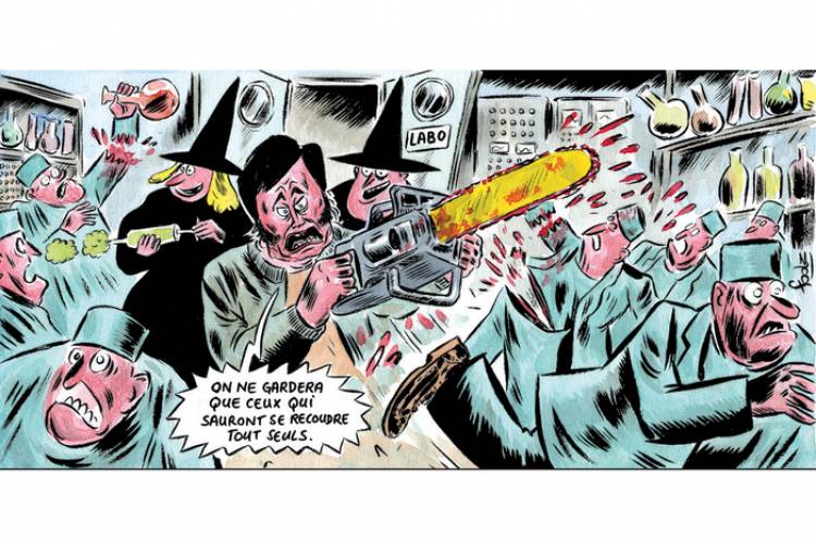 CHARLIE HEBDO Y UNA SÁTIRA SOBRE LA MOTOSIERRA DE MILEI