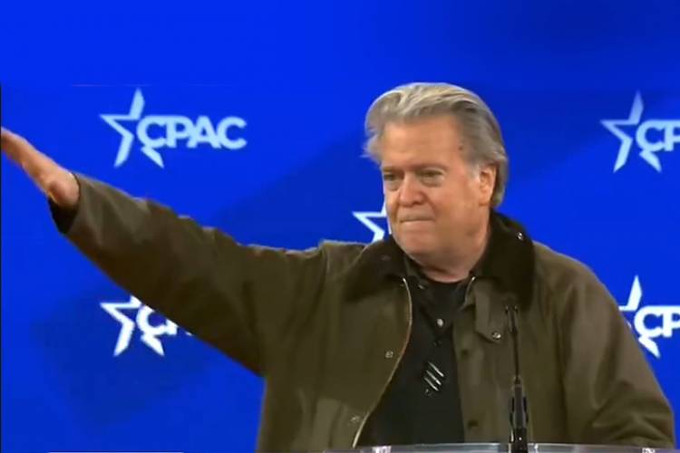 ¿OTRO SALUDO NAZI EN EL ENTORNO DE TRUMP?: EL GESTO DE STEVE BANNON EN LA CPAC