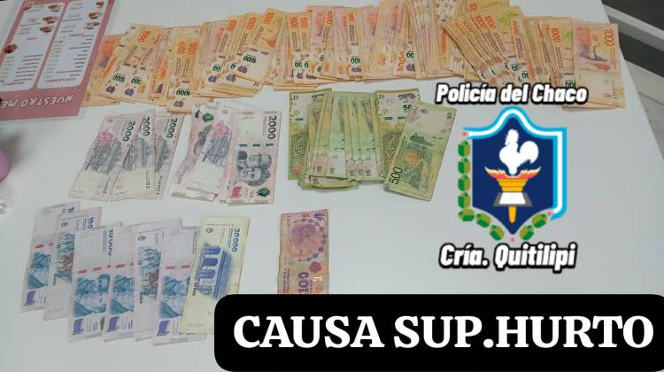 UNA MUJER FUE DEMORADA POR LLEVARSE MÁS DE $200.000 DE UNA CAJA REGISTRADORA