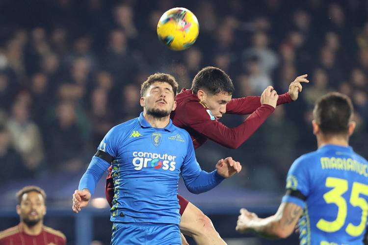 SERIE A DE ITALIA: GOL DE SOULÉ PARA LA ROMA, QUE SUBE EN SILENCIO