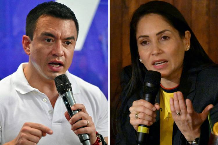 LIGERA VENTAJA DE LUISA GONZÁLEZ A 10 DÍAS DE LA SEGUNDA VUELTA EN ECUADOR