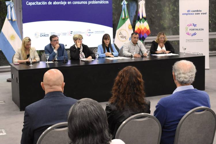 LA VICEGOBERNADORA SCHNEIDER ENCABEZÓ EL LANZAMIENTO DEL CURSO “CONSTRUYENDO FORTALEZAS” PARA EL ABORDAJE DE CONSUMOS PROBLEMÁTICOS