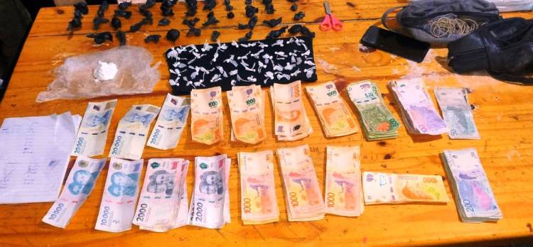 DESBARATARON UN BUNKER DE DROGAS EN LA RUBITA