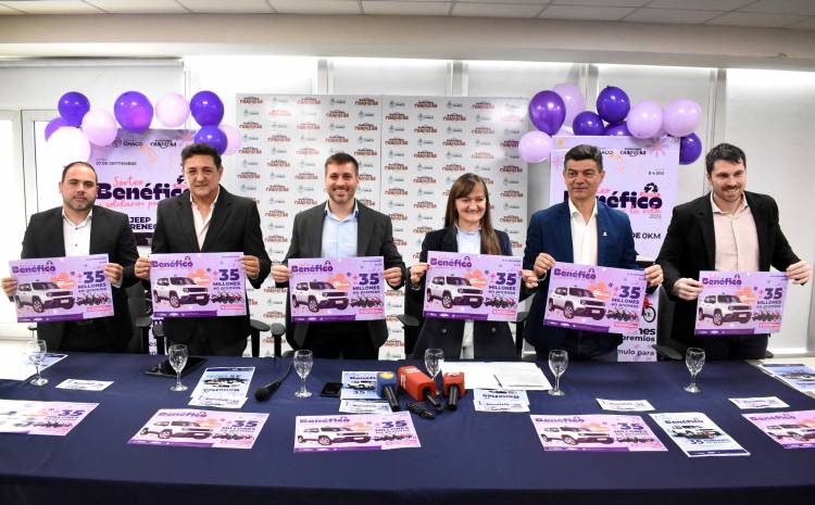 LA VICEGOBERNADORA SCHNEIDER LANZÓ LA SEGUNDA EDICIÓN DEL SORTEO BENÉFICO Y SOLIDARIO POR LA VIDA