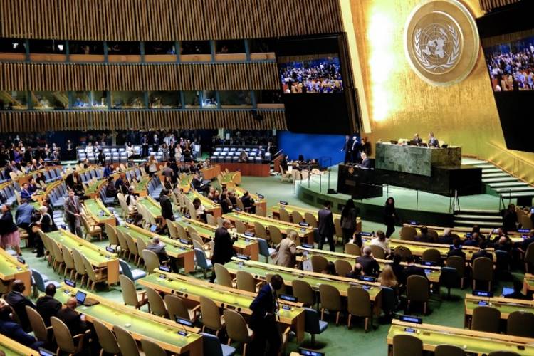 EL RECINTO DE LA ONU SE VACIÓ PARA EL DISCURSO DE NETANYAHU: LA DELEGACIÓN ARGENTINA SE QUEDÓ POR ORDEN DE MILEI