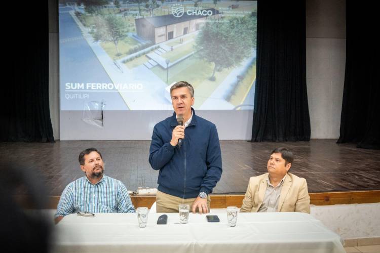 QUITILIPI RECUPERA SU HISTORIA: EL VIEJO GALPÓN FERROVIARIO SERÁ UN SALÓN DE USOS MÚLTIPLES (SUM)