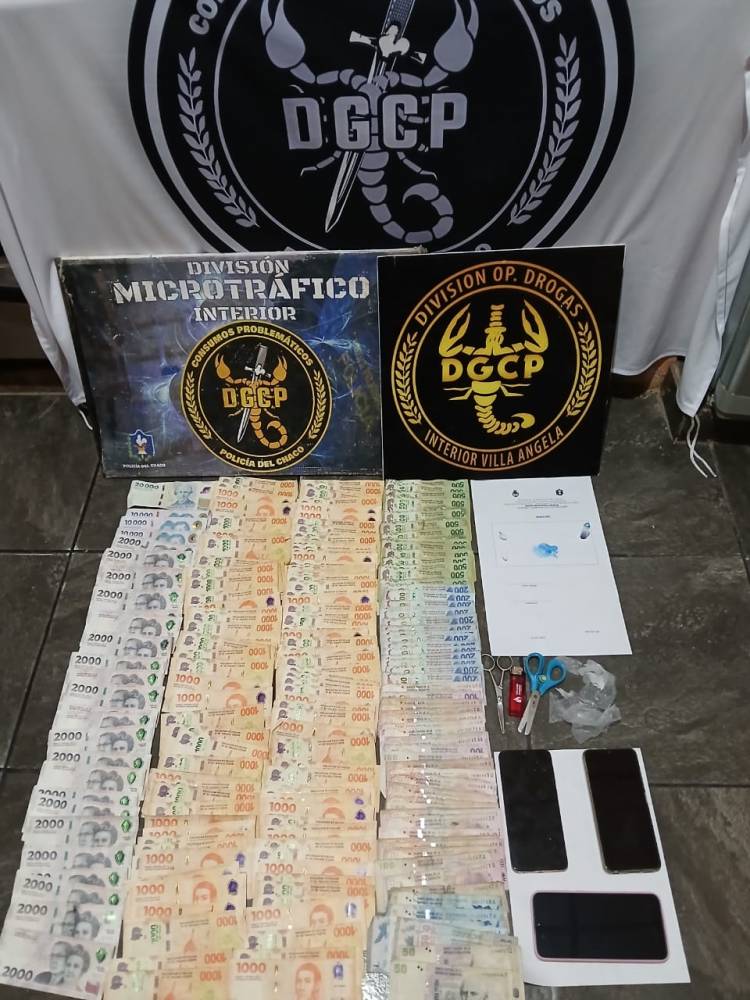 OPERATIVOS ANTINARCÓTICOS EN SÁENZ PEÑA: TRES DETENIDOS Y DROGA SECUESTRADA