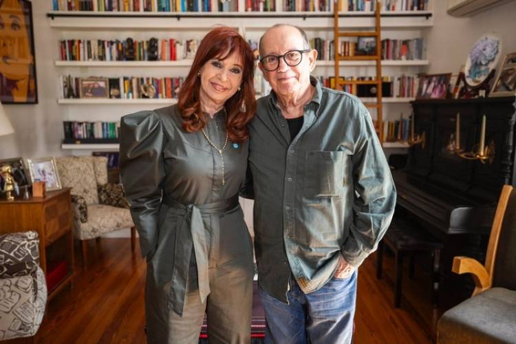 CRISTINA KIRCHNER SE REUNIÓ CON SILVIO RODRÍGUEZ Y LANZÓ UNA INDIRECTA PARA JAVIER MILEI