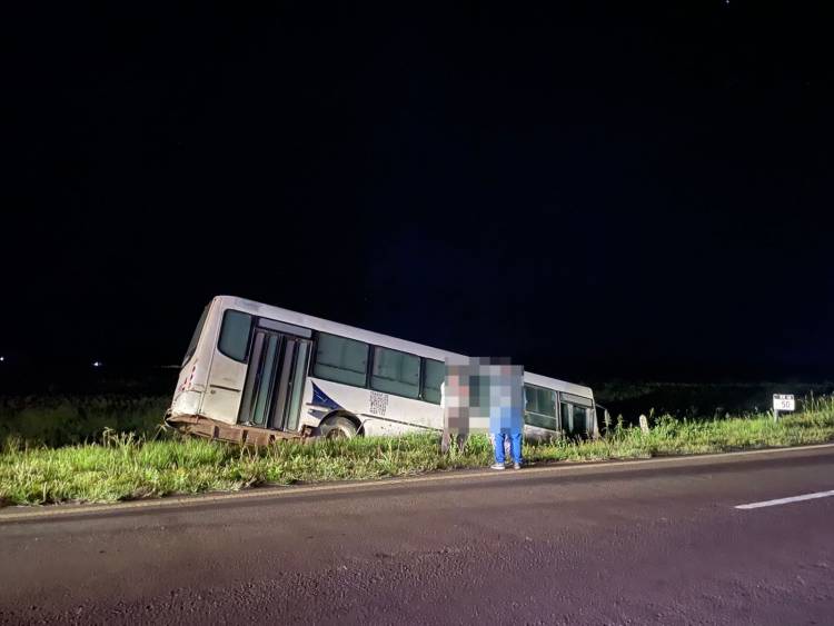 DESPISTE DE UN COLECTIVO EN RUTA 16