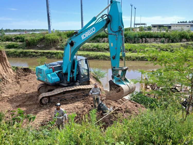 SAMEEP REALIZÓ TRABAJOS CLAVES PARA REFORZAR EL ABASTECIMIENTO DE AGUA EN EL DEPARTAMENTO BERMEJO