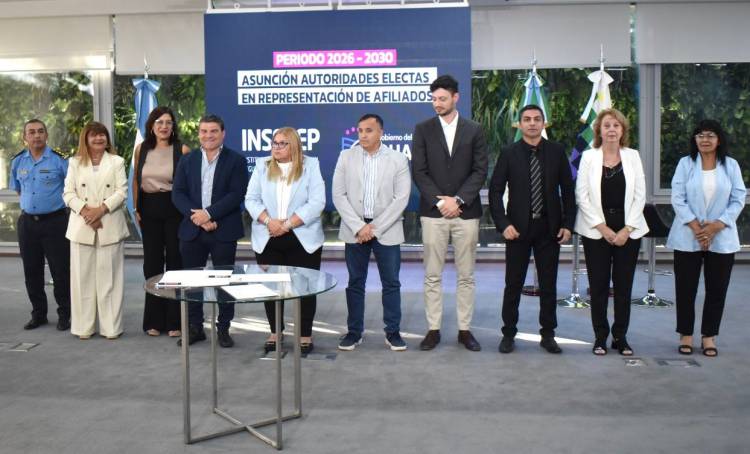 ASUMIERON LAS NUEVAS AUTORIDADES DEL DIRECTORIO DEL INSSSEP PARA EL PERÍODO 2026–2030