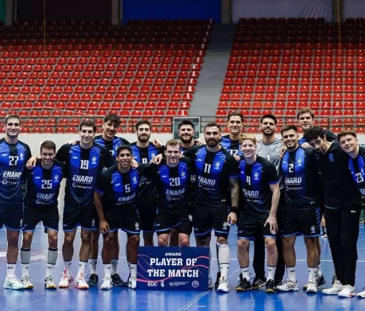 ARGENTINA IMPUSO SU JERARQUÍA Y VENCIÓ A PARAGUAY EN EL SUR-CENTRO DE HANDBALL