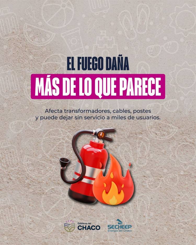 SECHEEP REITERA RECOMENDACIONES PARA PREVENIR INCENDIOS Y PROTEGER LA INFRAESTRUCTURA ELÉCTRICA