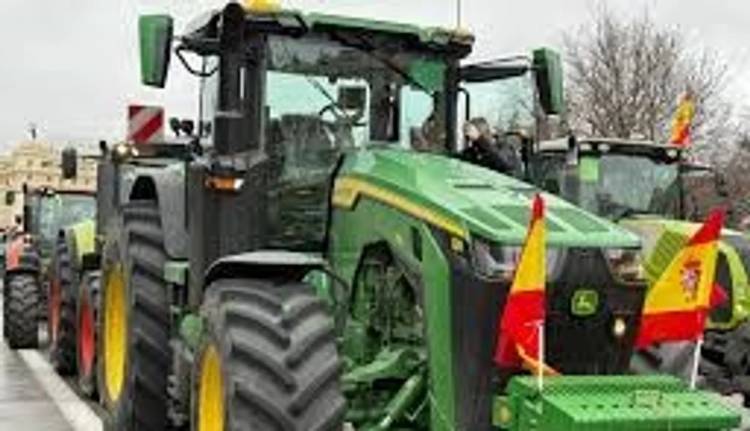 MILES DE AGRICULTORES PROTESTARON EN MADRID POR EL ACUERDO ENTRE LA UE Y EL MERCOSUR